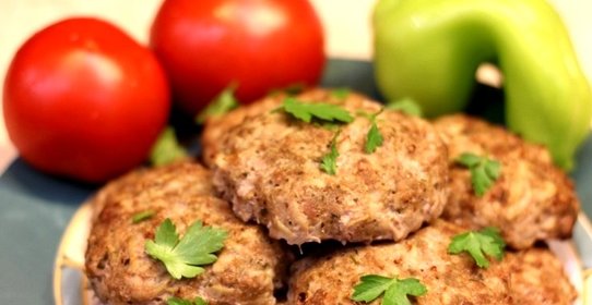 Котлеты, запеченные в духовке