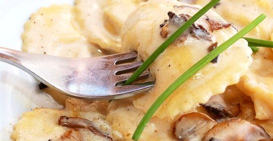 Равиоли с грибами