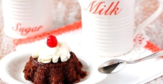 «Пьяные» шоколадно-ореховые кексы