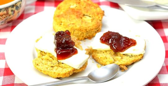 Яблочные сконы