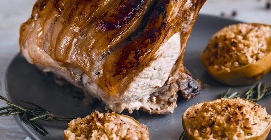 Свинина с яблоками