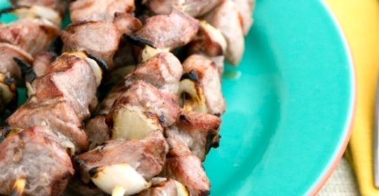 Кавказский шашлык из свинины