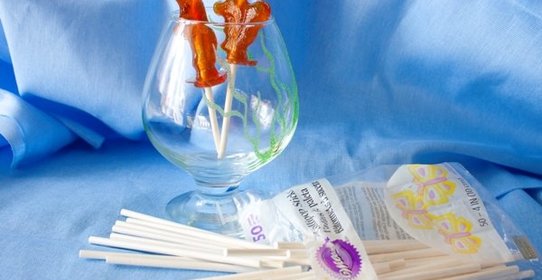 Леденцы на палочке