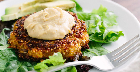 Вегетарианские котлеты из киноа