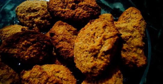 Овсяное печенье с яблоками