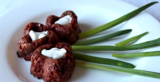 Свекольные котлеты в духовке