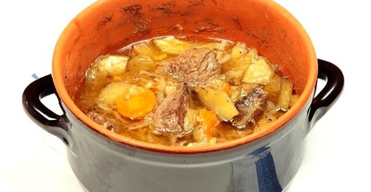 Говядина с яблоками