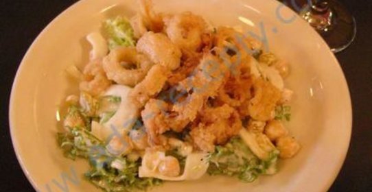 Салат Из Кальмаров с Сыром