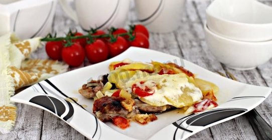 Мясо по-французски с картофелем в мультиварке