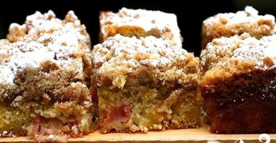 Пирог с ревенем