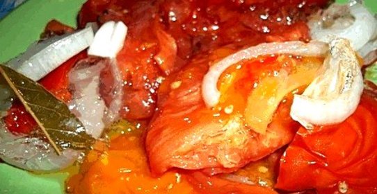 Помидоры на зиму в желе