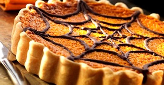 Тыквенный пирог с шоколадом