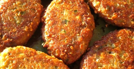 Рыбные котлеты с грибами