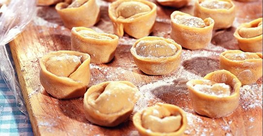 Пельмени с мясом, основной рецепт