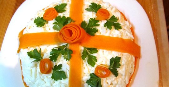 Салат подарок