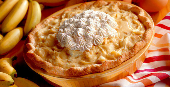 Бананово-апельсиновый пирог