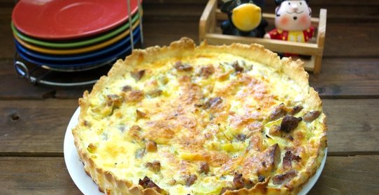 Лоренский пирог с курицей