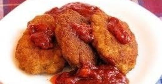 Куриные котлеты в остром соусе