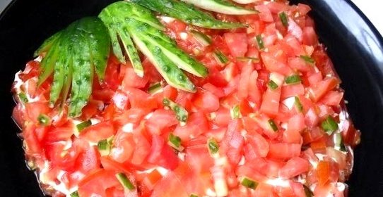 Салат Клубничка