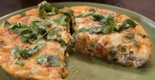 Картофельно-куриный пирог