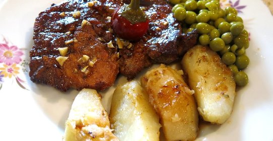 Свинина в медовой глазури