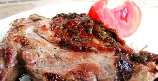 Антрекот на мангале