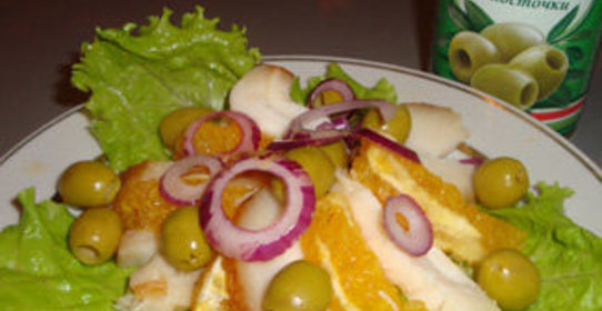 Салат Испанский (рыбный)