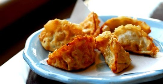 Манты жареные