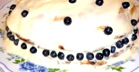 Сметанный пирог с маком