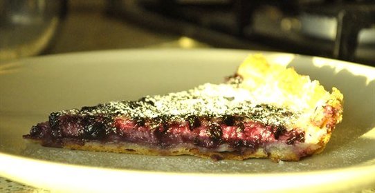 Черничный пирог