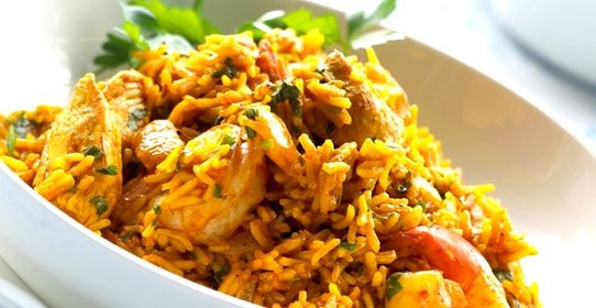 Плов с курицей в мультиварке