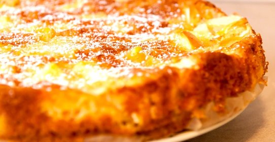 Яблочный пирог «Невесомость»