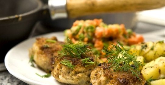 Биточки из чечевицы