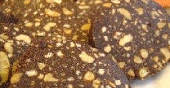 Шоколадная салями