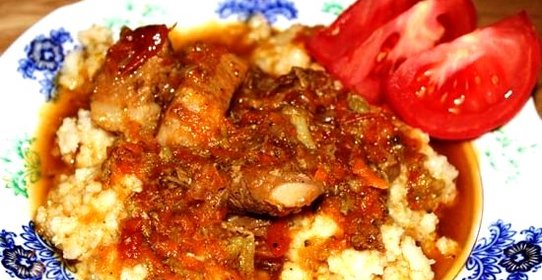 Свинина с овощами в мультиварке