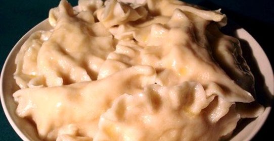 Вареники с адыгейским сыром