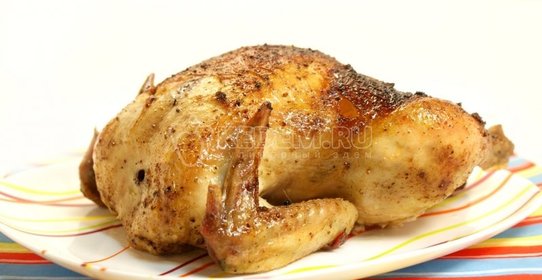 Курица в медовой глазури