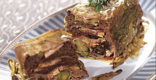 Старинный рулет из телятины