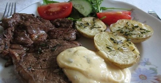 Антрекот на гриле