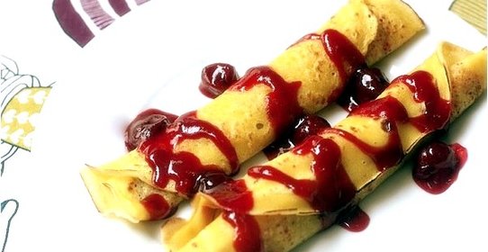 Постные блины на минеральной воде