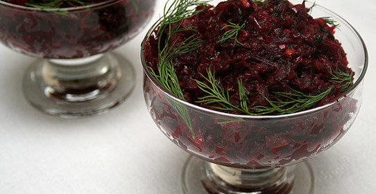 Свекольно-морковный салат