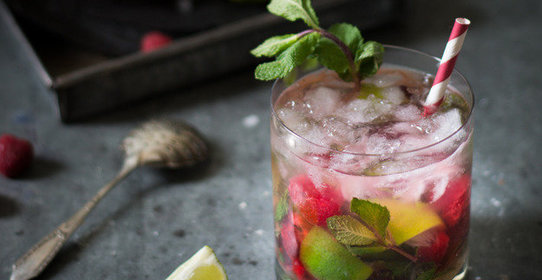 Малиновый мохито