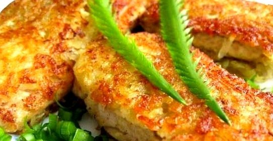 Филе окуня, запеченное в тесте