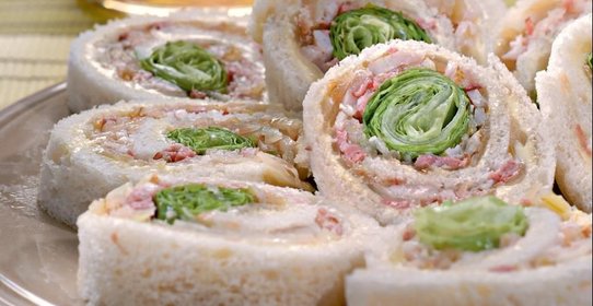 Хлебные рулетики