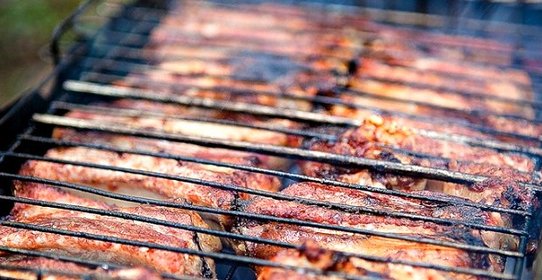 Ребра на гриле
