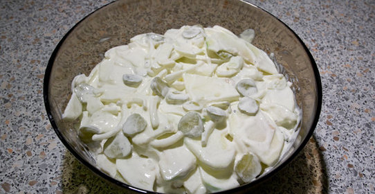 Салат с селедкой