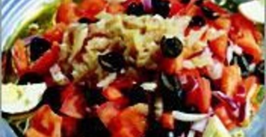 Эскейсада - салат с треской