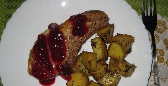 Антрекот в духовке в фольге