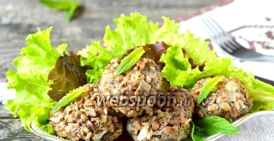 Грибные котлеты в мультиварке