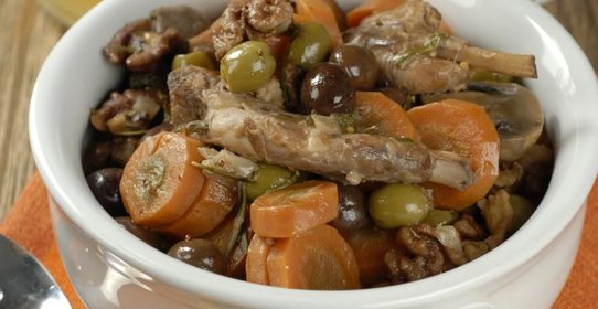 Кролик в горчичном соусе